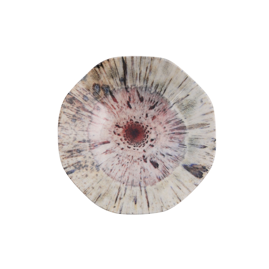 Jídelní sada 24 ks pestrobarevná/porcelán