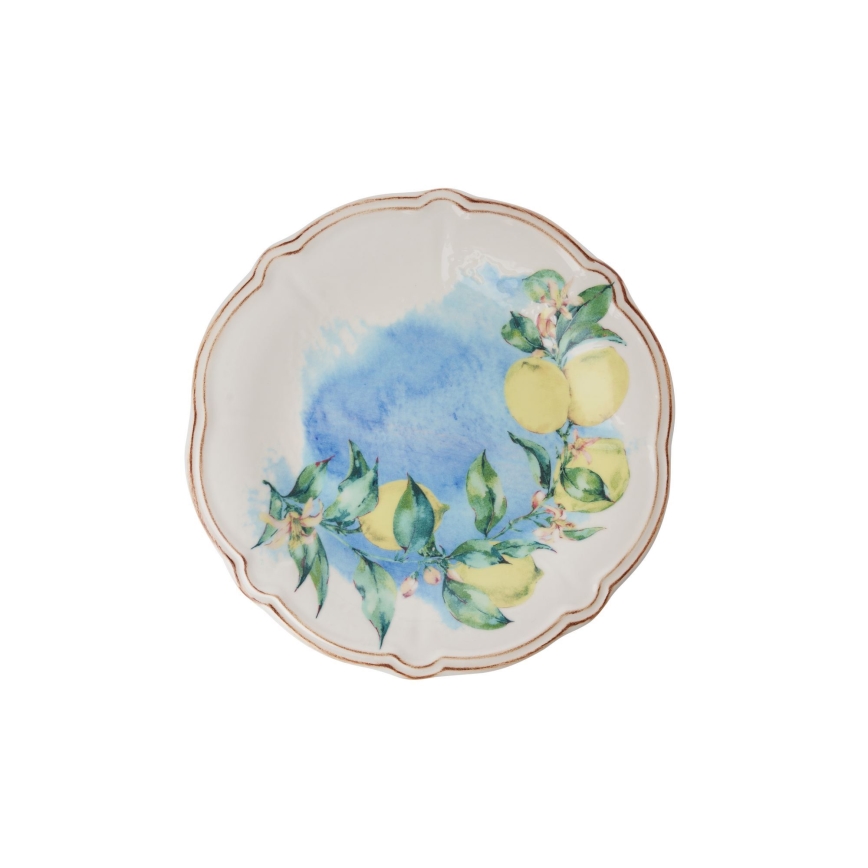 Jídelní sada 24 ks pestrobarevná/porcelán