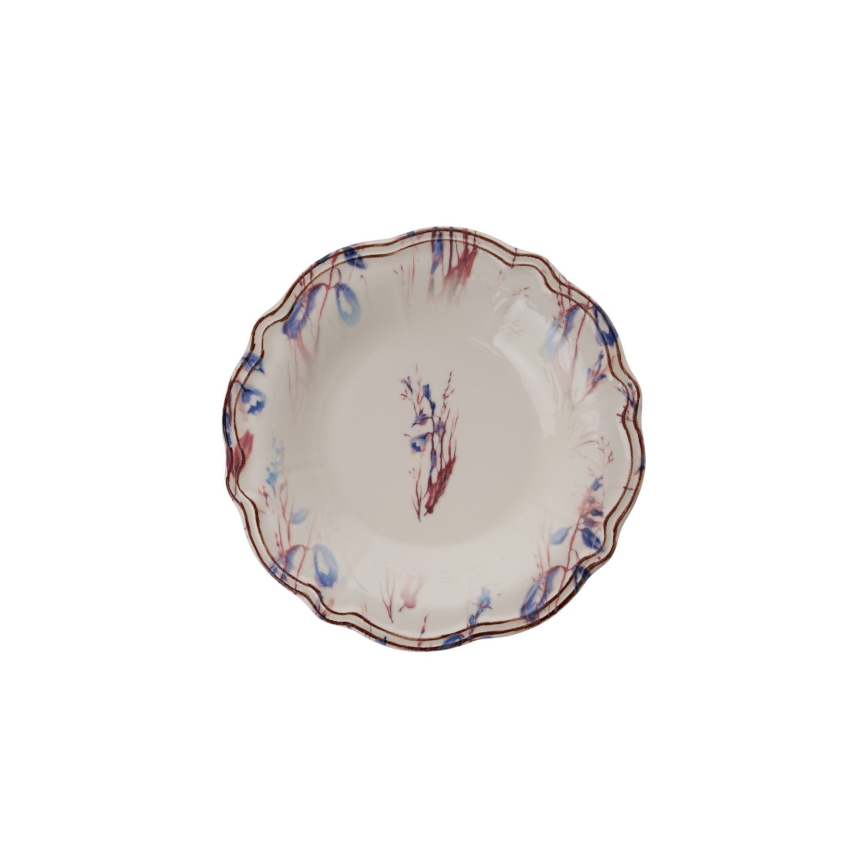 Jídelní sada 24 ks pestrobarevná/porcelán