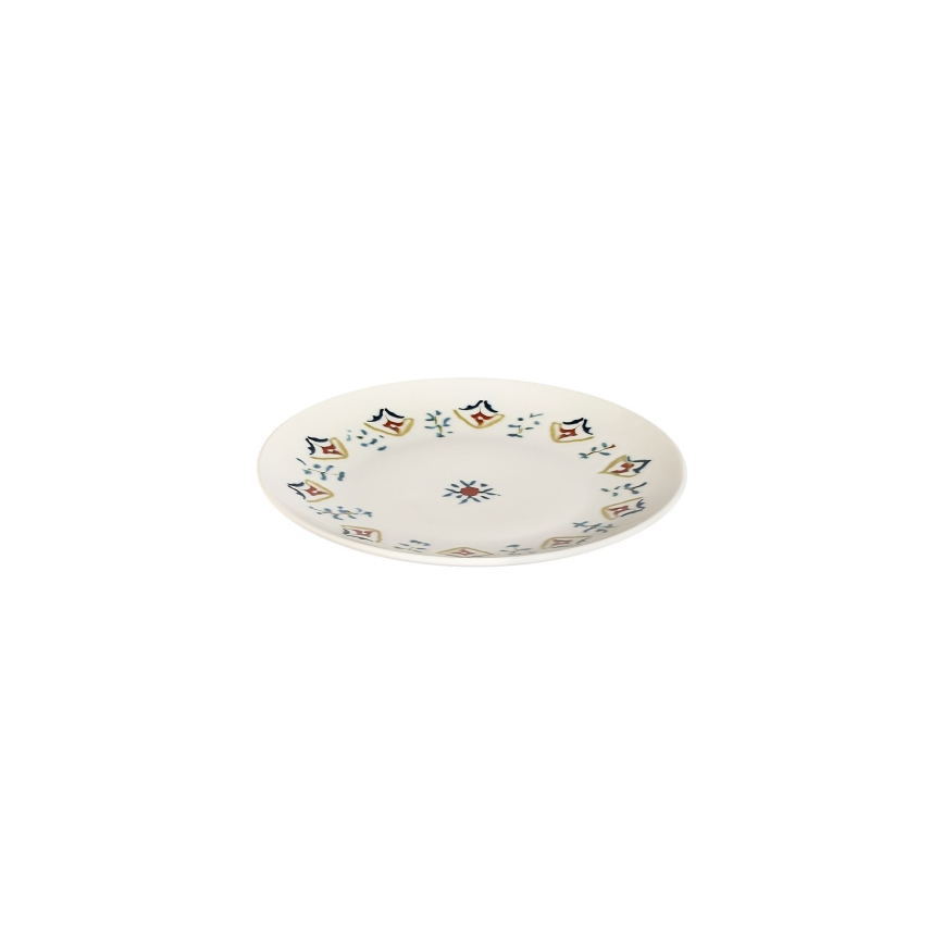 Jídelní sada 24 ks pestrobarevná/porcelán