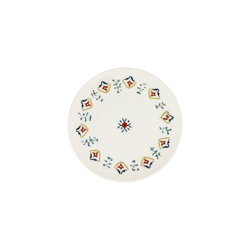 Jídelní sada 24 ks pestrobarevná/porcelán