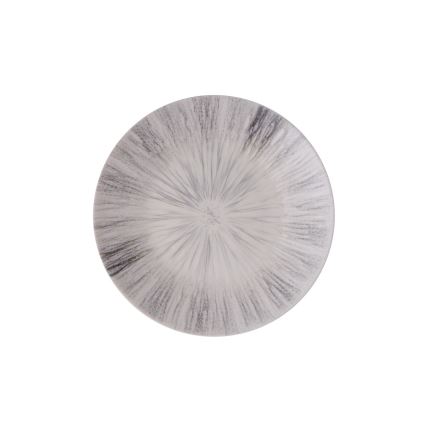 Jídelní sada 24 ks šedá/porcelán