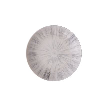 Jídelní sada 24 ks šedá/porcelán