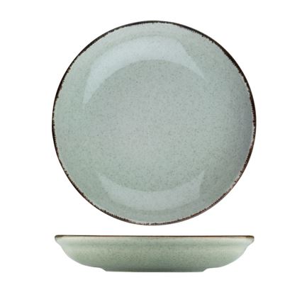 Jídelní sada 24 ks zelená/porcelán