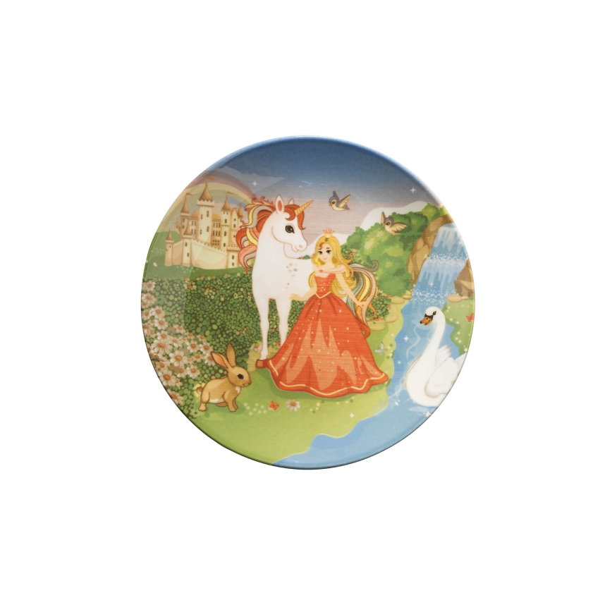 Jídelní sada 3 ks pestrobarevná/jemná kamenina