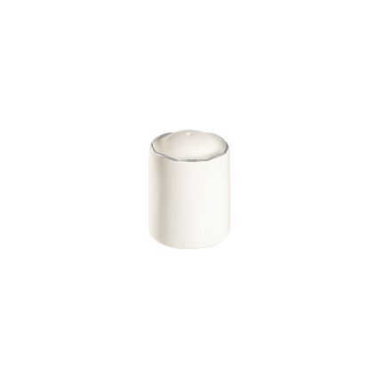 Jídelní sada 53 ks bílá/stříbrná/porcelán