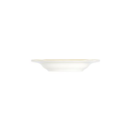 Jídelní sada 53 ks bílá/zlatá/porcelán