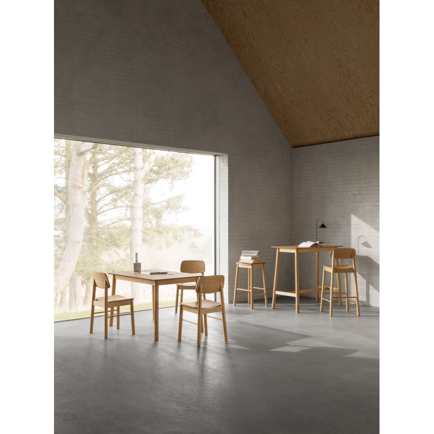 Jídelní stůl BLADE 120x80 cm dub