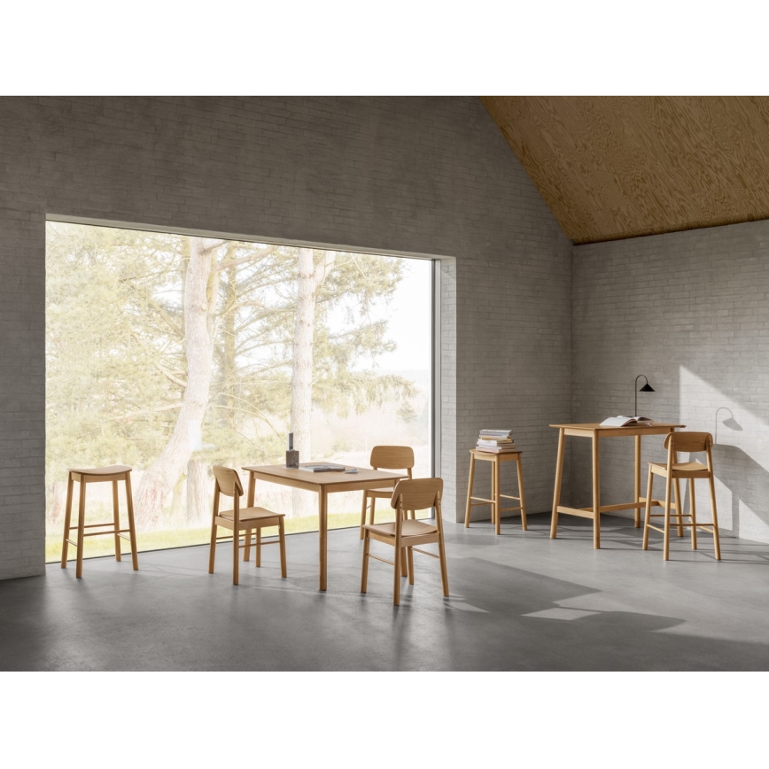 Jídelní stůl BLADE 120x80 cm dub