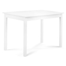 Jídelní stůl EVENI 76x60 cm buk/bílá