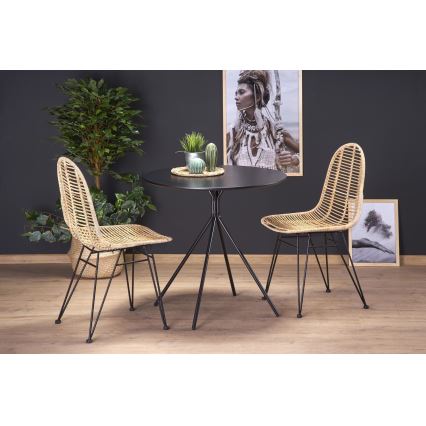Jídelní stůl HOMORA 80 cm černá