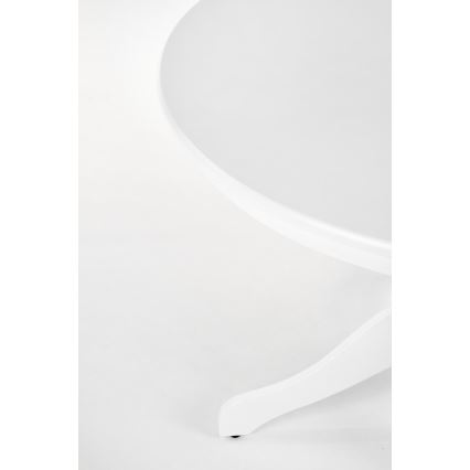 Jídelní stůl KOTI pr. 106 cm bílá