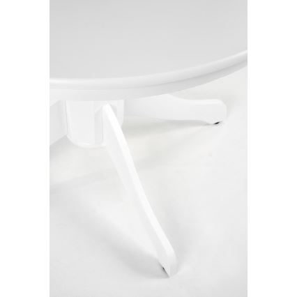 Jídelní stůl KOTI pr. 106 cm bílá
