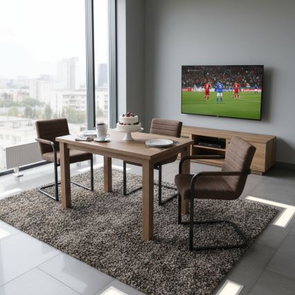 Jídelní stůl NOAH 100x70 cm dub