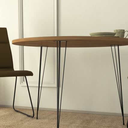 Jídelní stůl SANDALF 90 cm hnědá