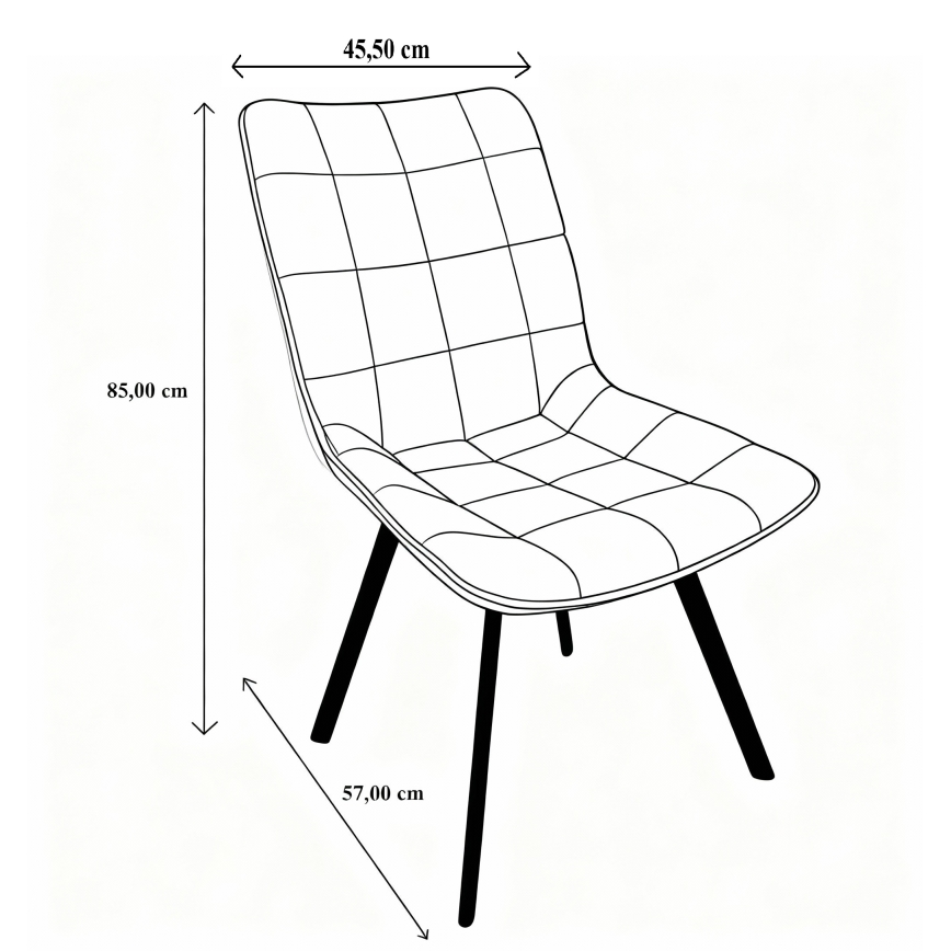 Jídelní židle ADINA béžová