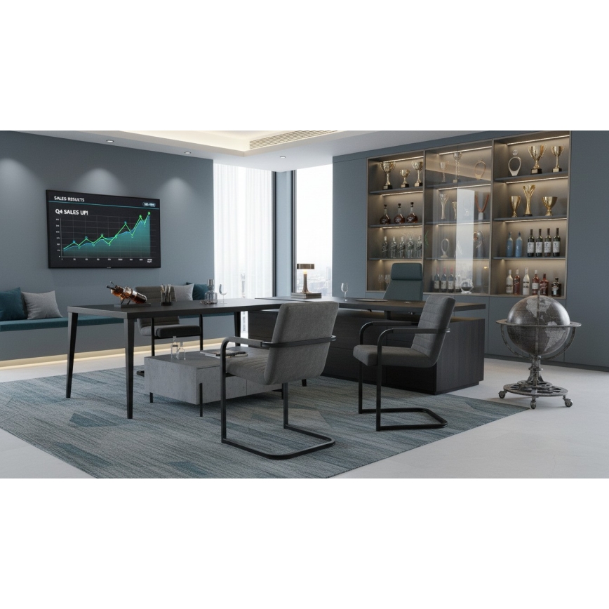 Jídelní židle BART šedá