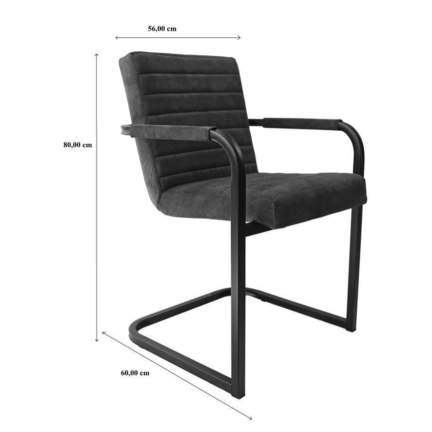 Jídelní židle BART šedá