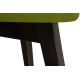 Jídelní židle BOVIO 86x48 cm světle zelená/buk
