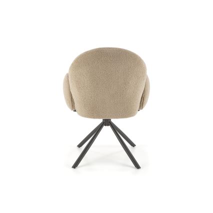 Jídelní židle KIVA 1 ks hnědá