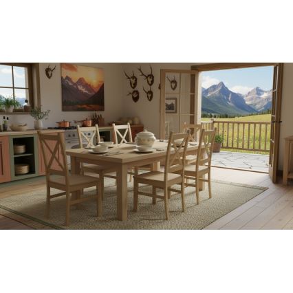 Jídelní židle NATE dub sonoma