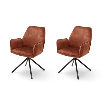 Jídelní židle NEXORO 1 ks červená