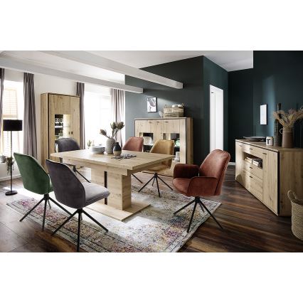 Jídelní židle NEXORO 1 ks oranžová