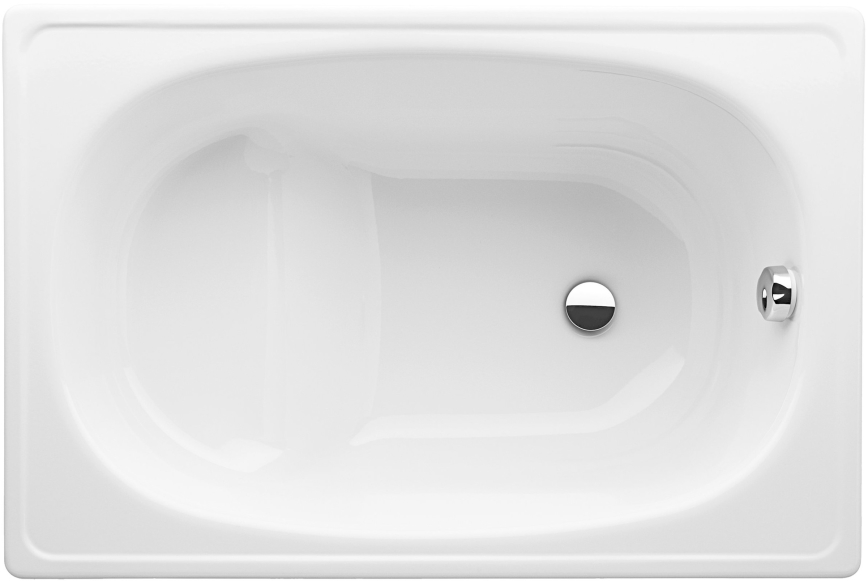 JIKA H2340000000001 - Sedací vana RIGA 105x70 ocel/bílá