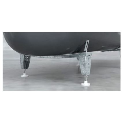 JIKA H2940120000001 - Vanové nohy ALMA/TANZA/RIGA nerez