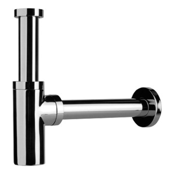 JIKA H3747100040001 - Kulatý umyvadlový sifon MIO lesklý chrom