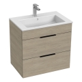 JIKA H4536021765141 - Koupelnová skříňka s umyvadlem CUBE 60,7x65 cm jasan