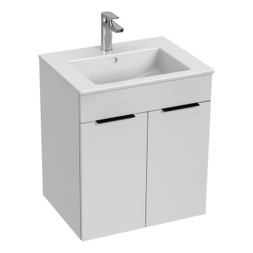 JIKA H4536111763001 - Koupelnová skříňka s umyvadlem CUBE 60,7x55 cm bílá