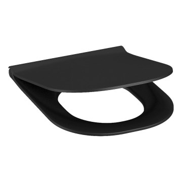 JIKA H8917167160631 - Záchodové prkénko SoftClose MIO duroplast/matná černá