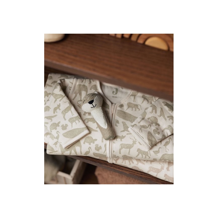 Jollein - Vak na spaní 2v1 3-9 měs. 3 TOG Animals Olive Green