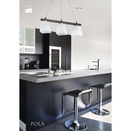 Jupiter 1097 - PO 3 - Lustr POLA 3xE27/60W/230V