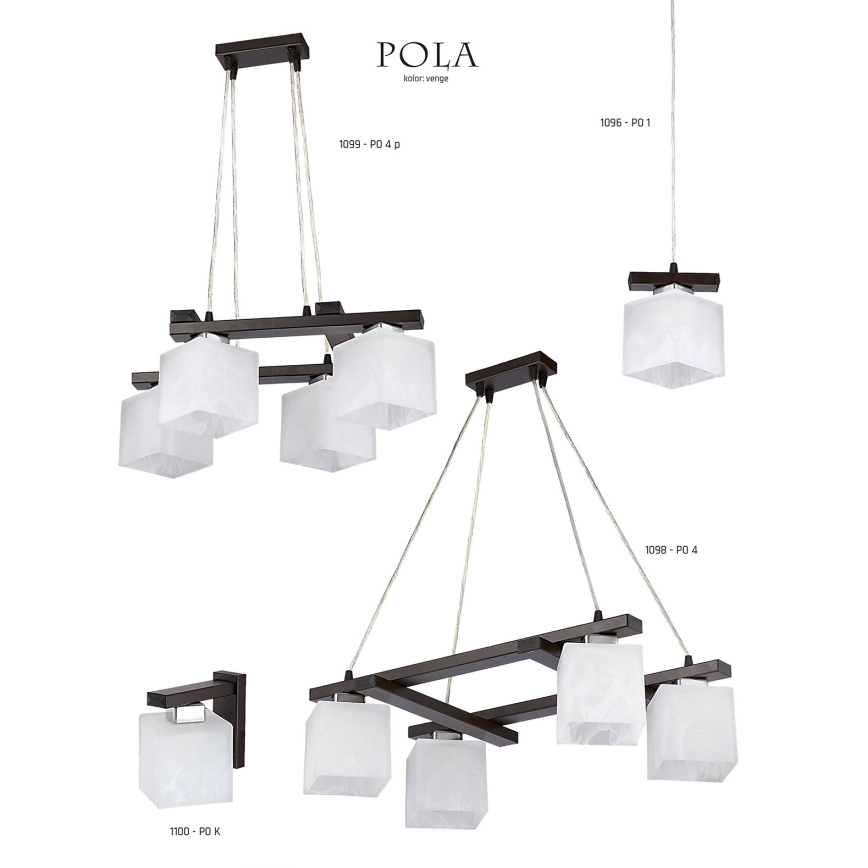 Jupiter 1097 - PO 3 - Lustr POLA 3xE27/60W/230V