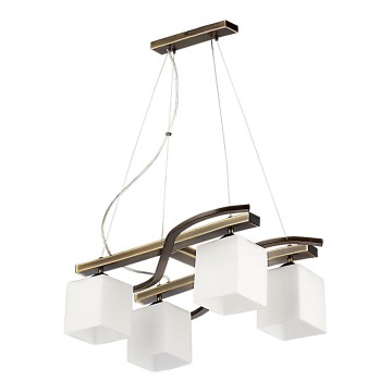 Jupiter 1103 - KJ4 - Závěsný lustr KAJA 4xE27/60W/230V