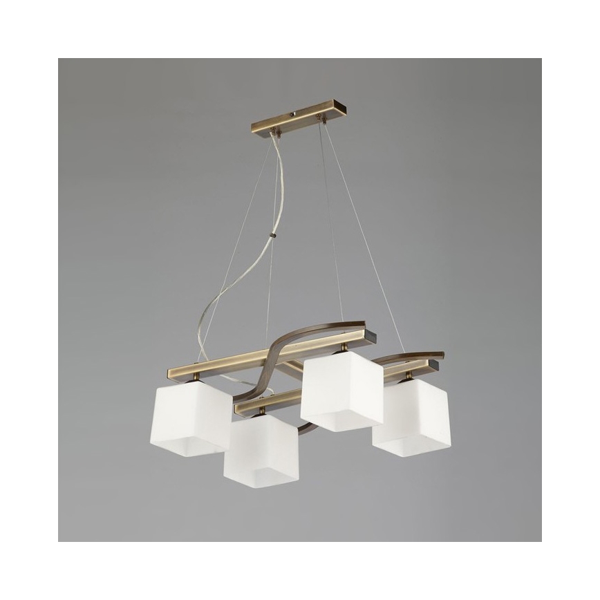 Jupiter 1103 - KJ4 - Závěsný lustr KAJA 4xE27/60W/230V