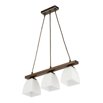 Jupiter 1108 - AB 3 - Závěsný lustr ALBA 3xE27/60W/230V Jupiter 1108 - AB 3 - Závěsný lustr ALBA 3xE27/60W/230V