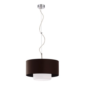 JUPITER 1117-AV1 - Závěsné svítidlo AVEO 1xE27/60W wenge bílé sklo JUPITER 1117-AV1 - Závěsné svítidlo AVEO 1xE27/60W wenge bílé sklo