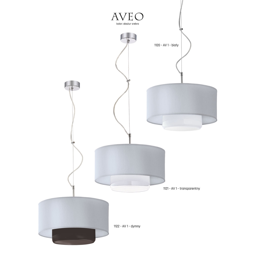 Jupiter - 1122 - Závěsné svítidlo AVEO 1xE27/80W/230V