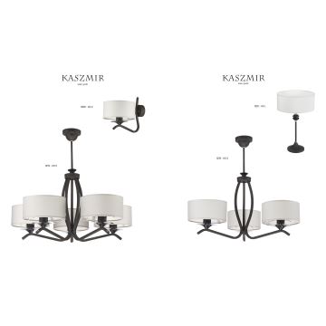 JUPITER 1281-KSLG - Stolní lampa KASZMIR 1xE27/60W