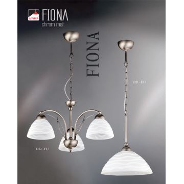 JUPITER 1321-FI1 - Závěsné svítidlo FIONA 1xE27/60W