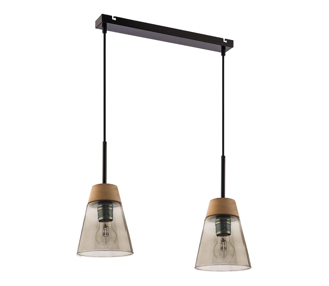 Jupiter Jupiter 1544 - DM 2 DY - Závěsné svítidlo DOMINO 2xE27/60W 1071544000