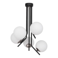 Jupiter 1737 - Lustr na tyči TIM 5xE14/40W/230V lesklý chrom