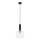 Jupiter 1846 - VA1 - Lustr na lanku VANES 1xE27/60W/230V mosaz/černá