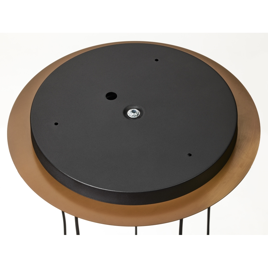 Jupiter 2020 - Lustr na lanku ALAS 5xGU10/10W/230V zlatá
