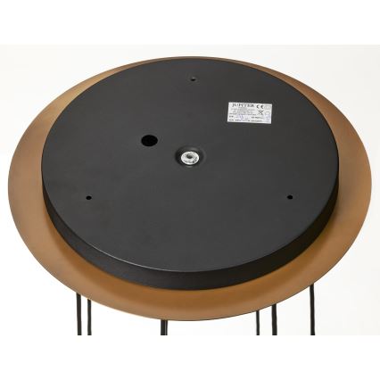 Jupiter 2021 - Lustr na lanku ALAS 7xGU10/10W/230V zlatá