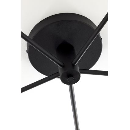 Jupiter 2048 - Přisazený lustr PRATO 5xG9/14W/230V černá/kouřová šedá