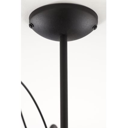 Jupiter 2056 - Lustr na tyči GLORIOSA 10xG9/14W/230V černá